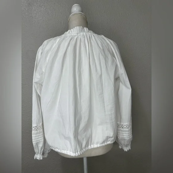 PINCH Women's Misty Lace Top Size M in White - Picture 7 of 12